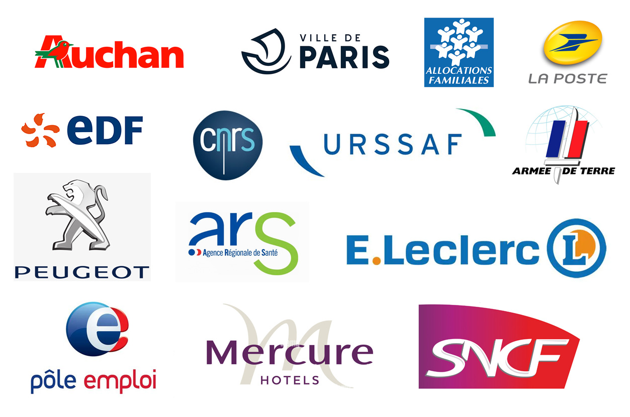  Formations  à Bourges, Moulins et Nevers - Références clients 